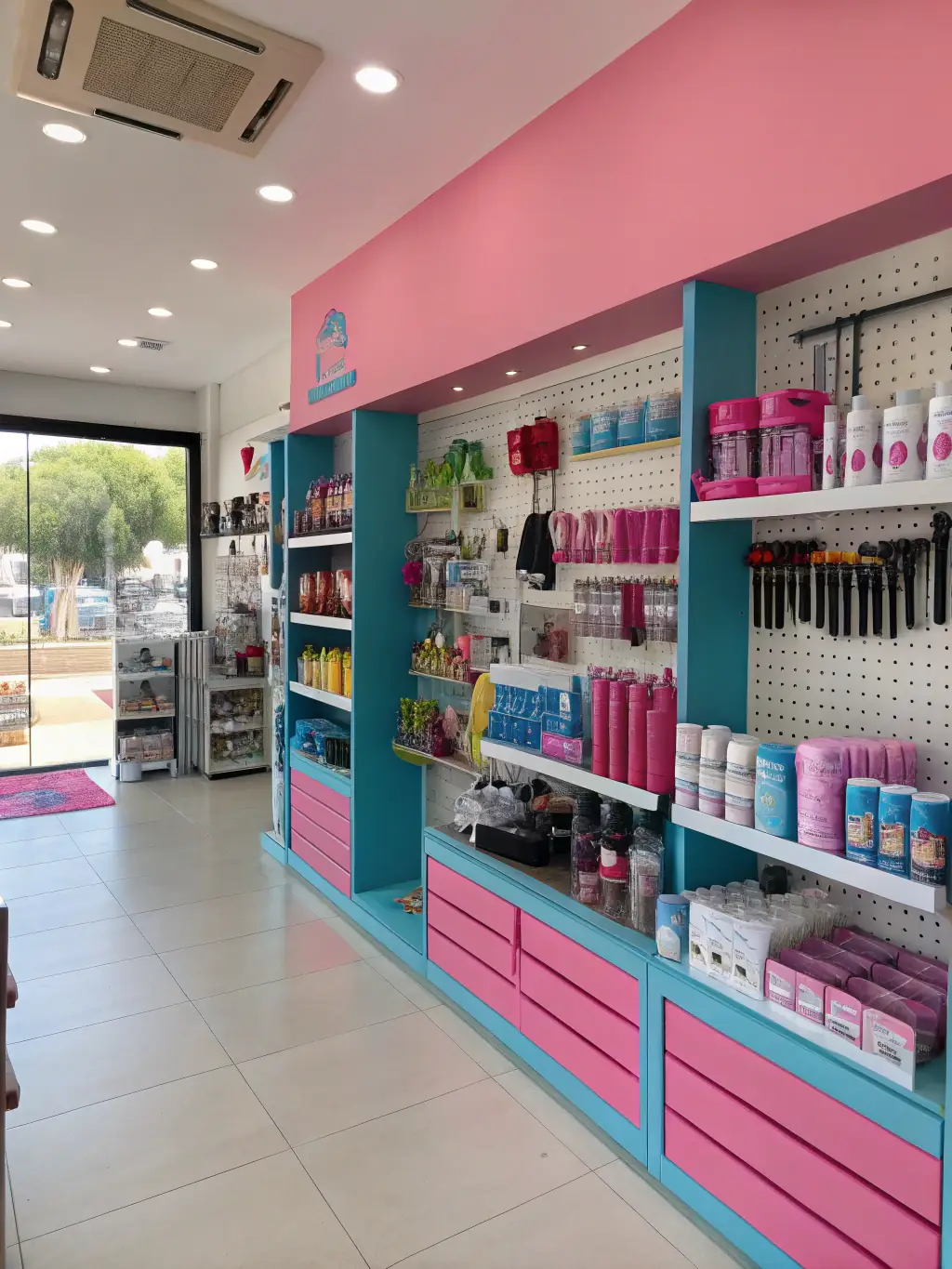 A vibrant photograph capturing a busy exhibitor booth at a previous BeachFest Groom Expo, showcasing engaging displays and interactions with attendees, emphasizing the lively atmosphere and networking opportunities.